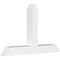 Ekena Millwork Portland Architectural Grade PVC Gable Bracket, 60"W x 37 1/2"H x 6"D x 6"F, 15/12 Pitch GBP060X38X0606POR00 - alternate 1